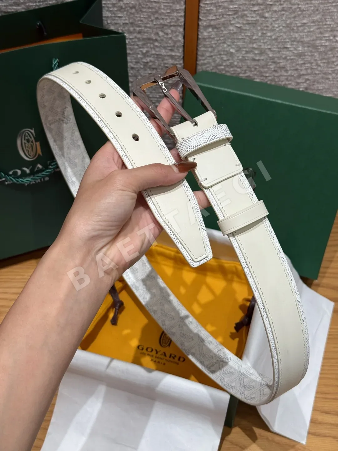 고야드 플로리다 롤러 버클 벨트 상세 이미지 4