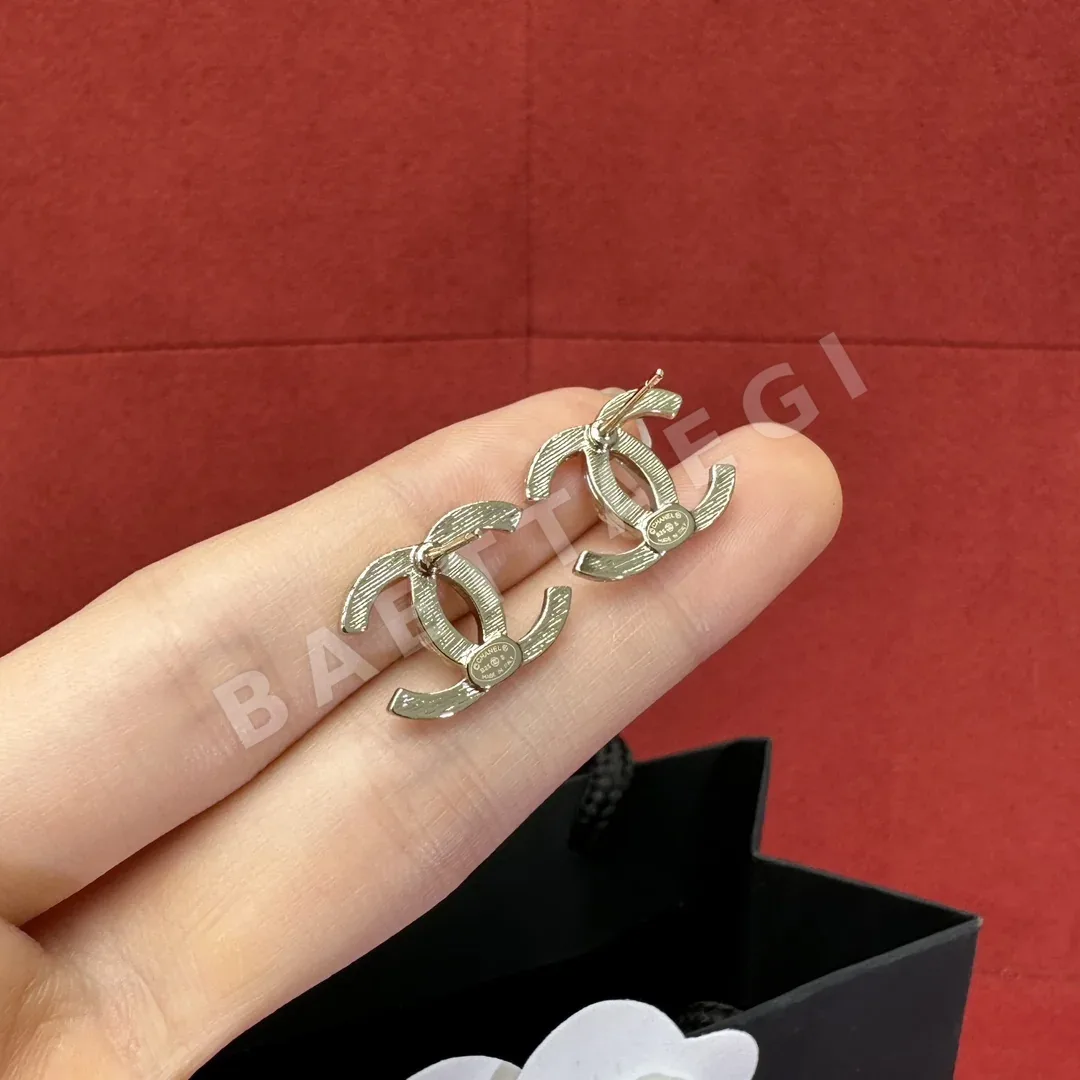 샤넬 더블 C 케이블 패턴 귀걸이 상세 이미지 5