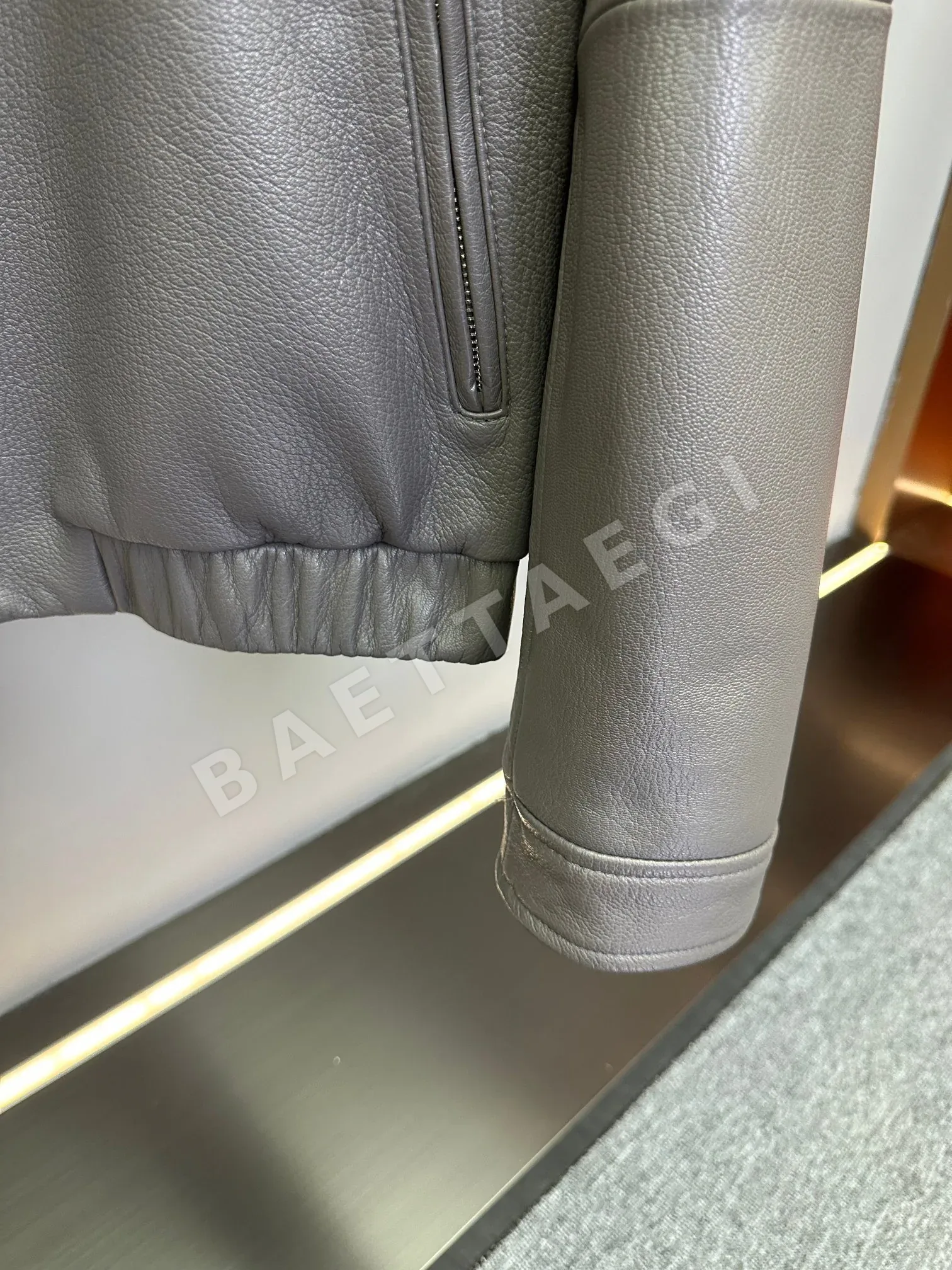 브루넬로쿠치넬리 다크브라운 램스킨 자켓 상세 이미지 9