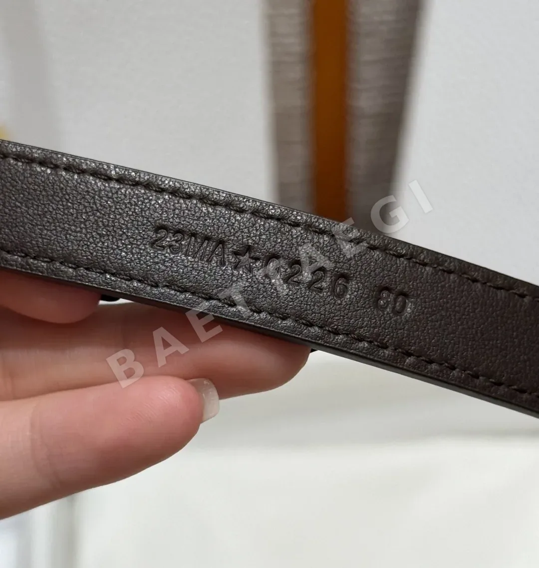 디올 르 누도 드 벨트 20mm 가죽 벨트 상세 이미지 6