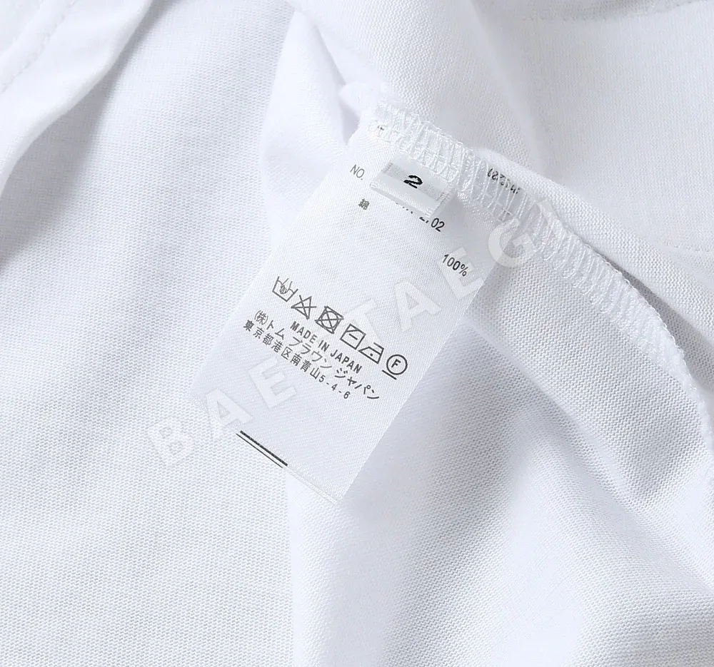 톰브라운 남성 반팔 상세 이미지 5