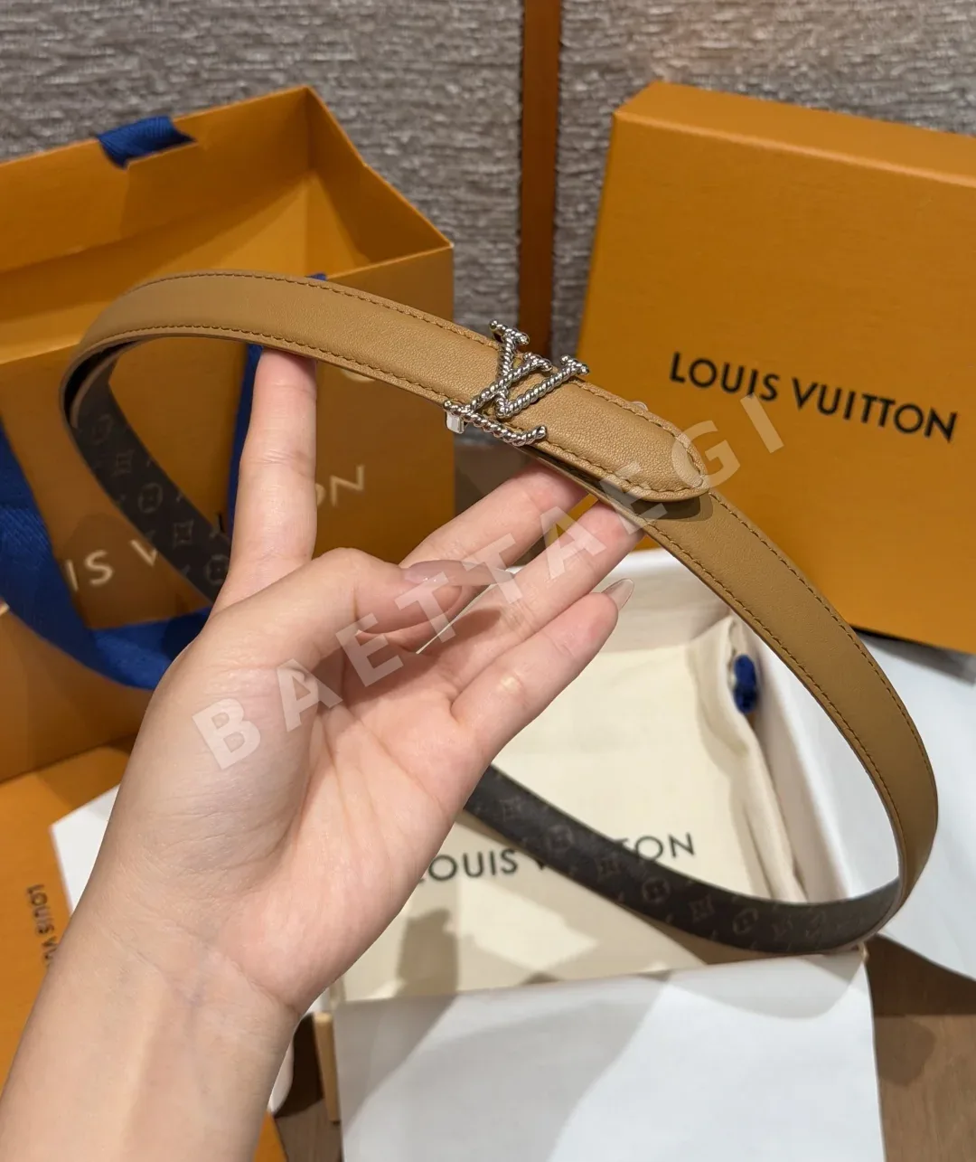 루이비통 코르델리아 20mm 리버시블 벨트 상세 이미지 3