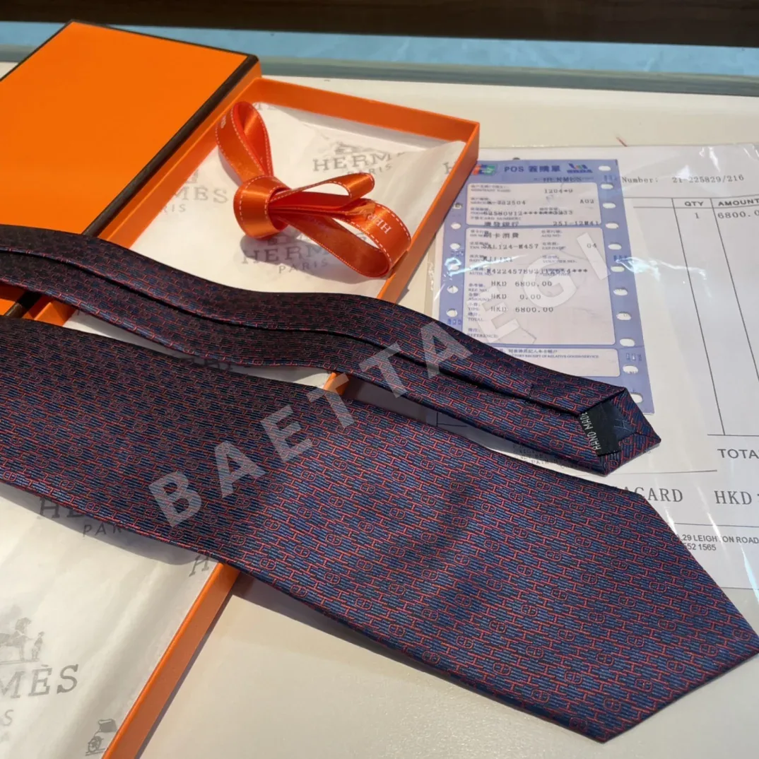 에르메스 넥타이 89174 Hermes Accessories 상세 이미지 4