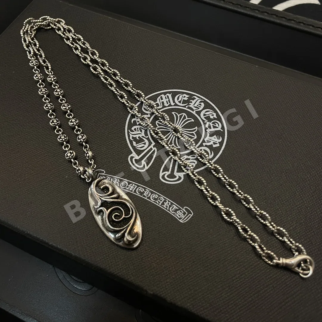 크롬하츠 클래식 플로럴 볼 목걸이 상세 이미지 5