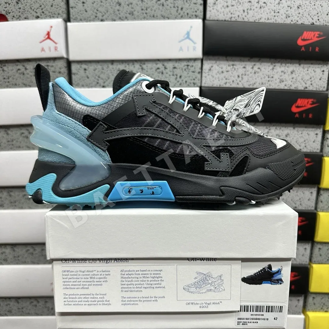오프화이트 오디세이 2000 2000 블랙 블루 202486 Off White Odsy-2000 2000