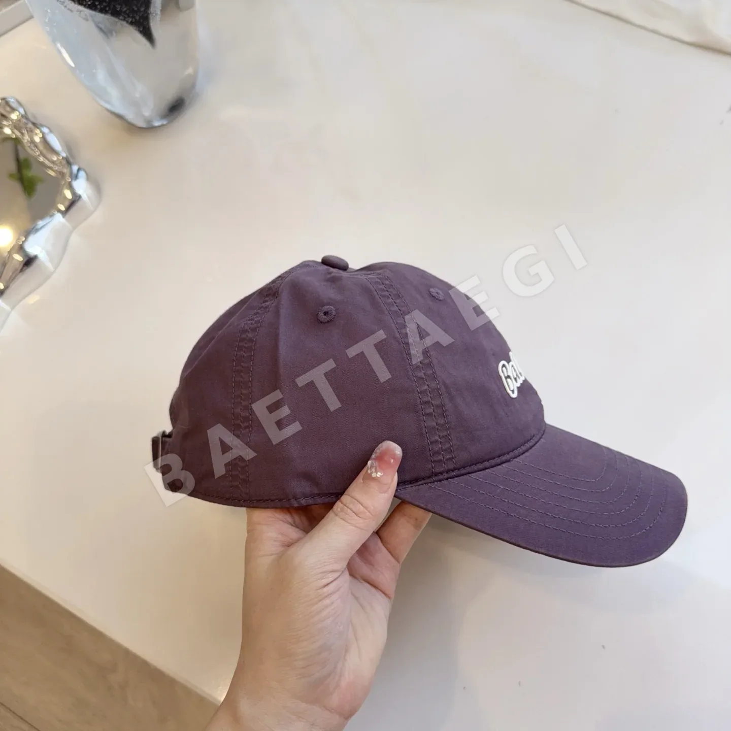 발렌시아가 속건성 코튼 베이스볼 캡 상세 이미지 5