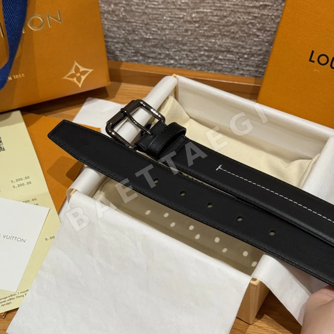 루이비통 가죽 벨트 35mm 상세 이미지 6