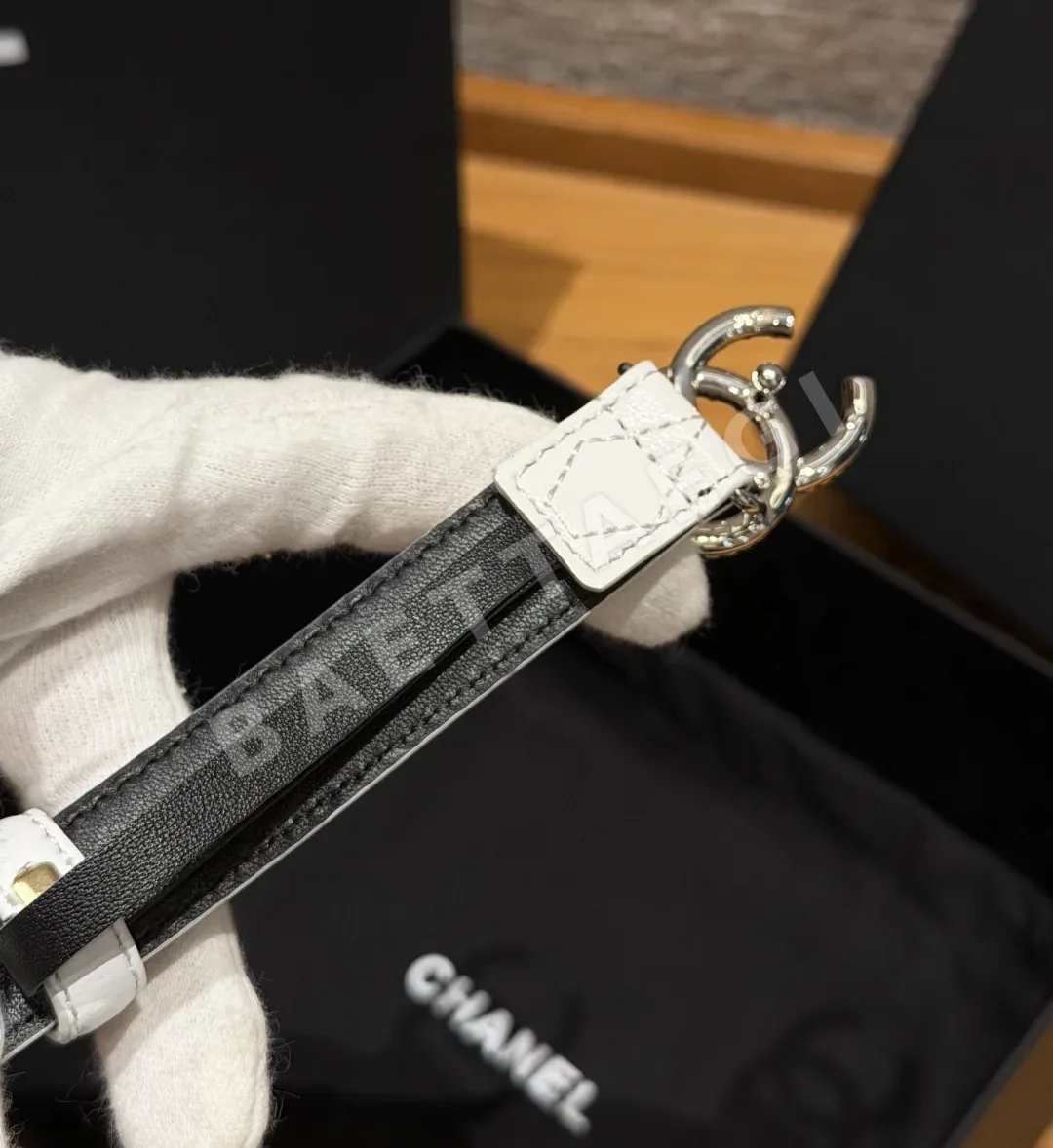 샤넬 퀼팅 램스킨 20mm 벨트 상세 이미지 4