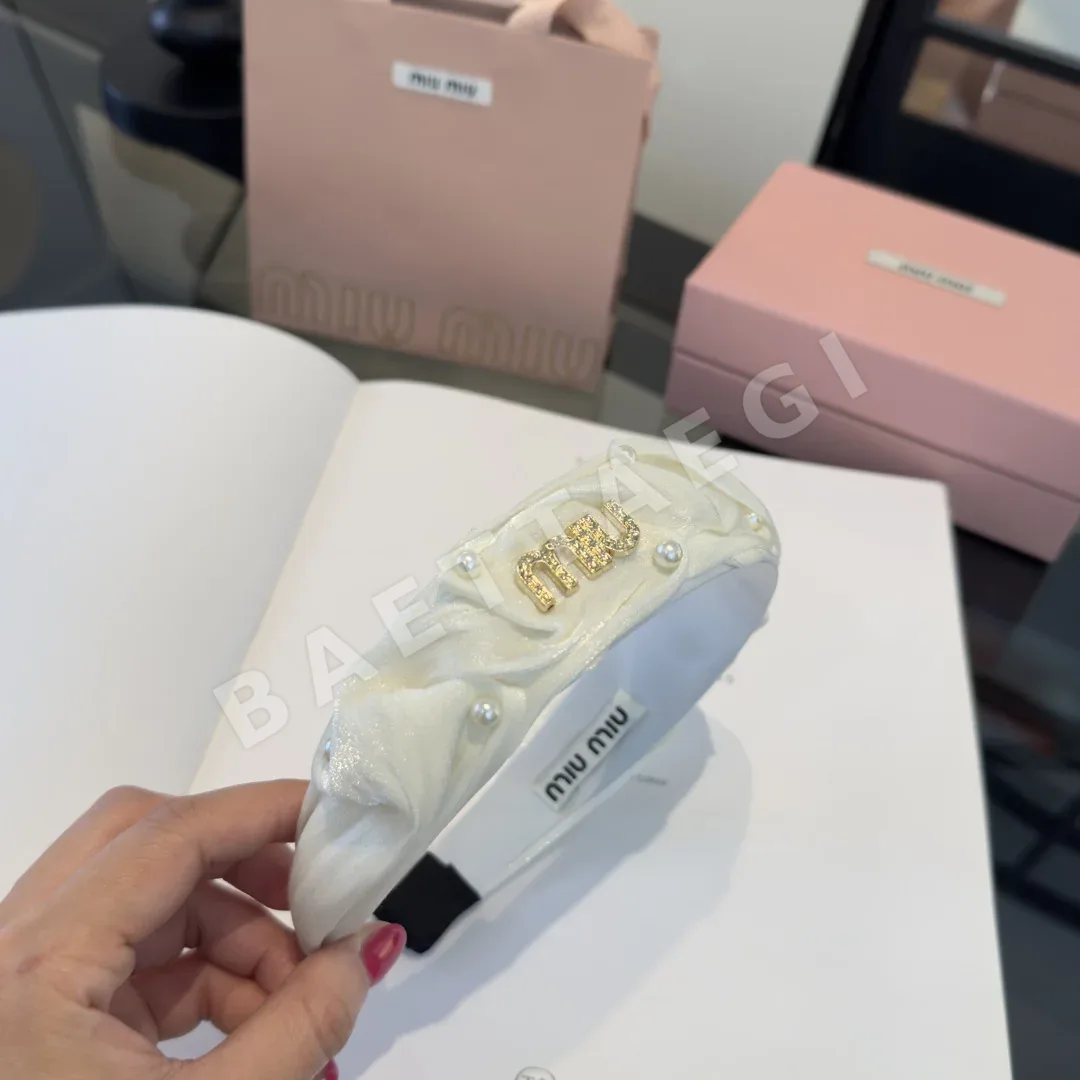 미우미우 헤어밴드 상세 이미지 2