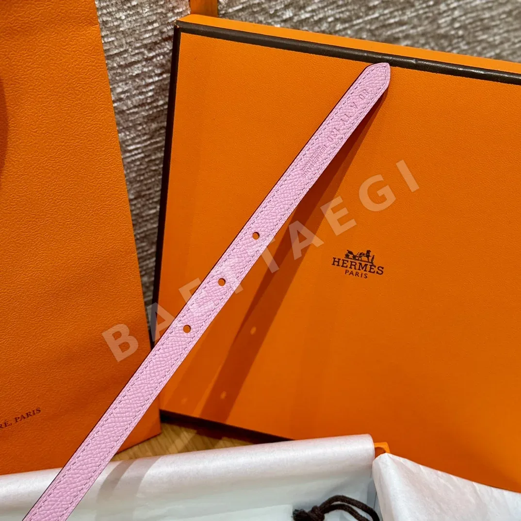 에르메스 팔라듐 도금 메탈 버클 가죽 벨트 상세 이미지 7