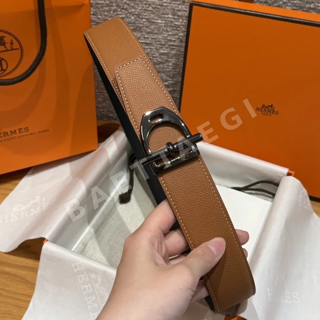 에르메스 앱송 양면 금속 벨트 상세 이미지 4