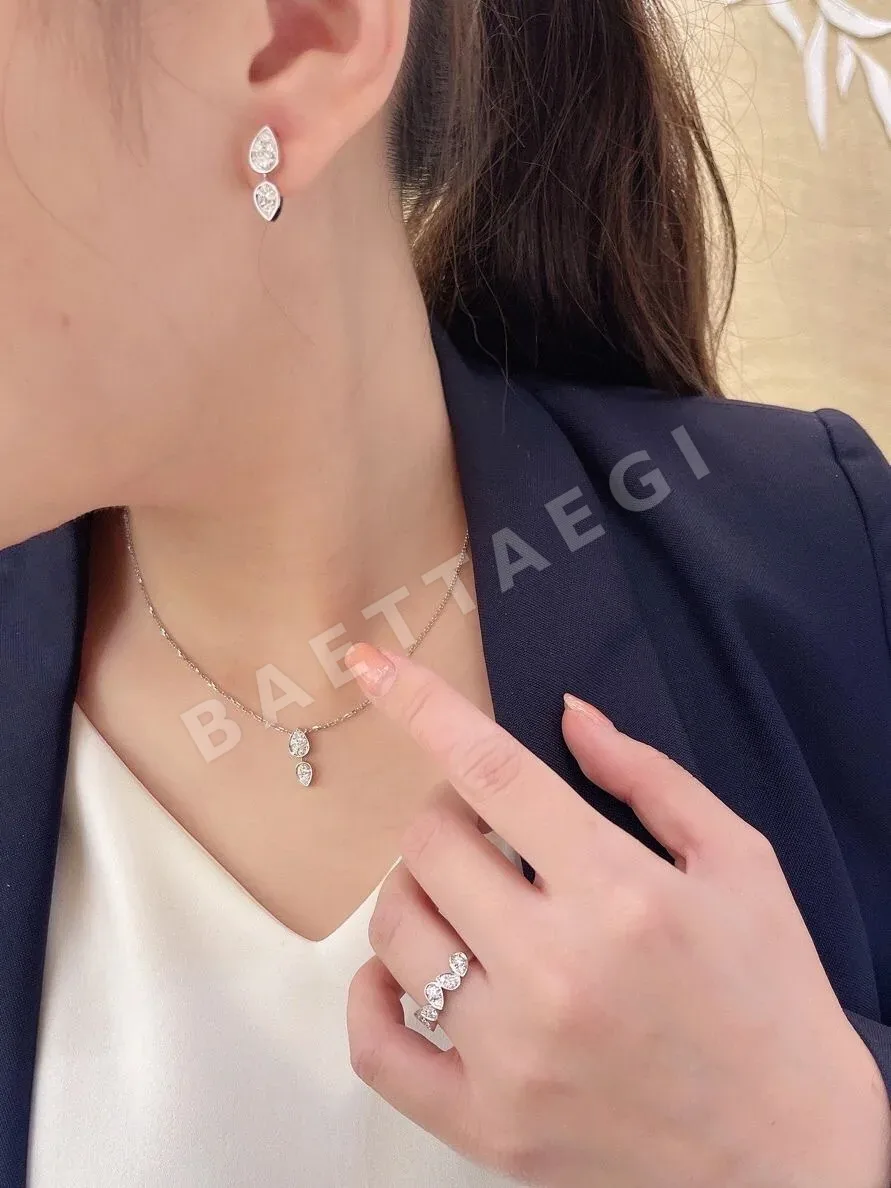 쇼메 필 쿠토 물방울 모양 스털링 실버 목걸이 상세 이미지 3