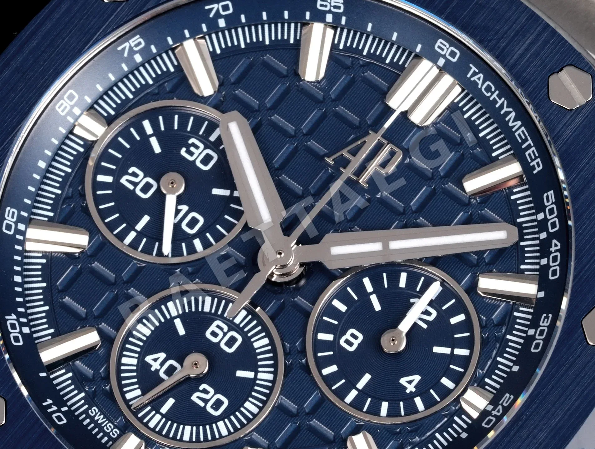 오데마피게 로열 오크 오프쇼어 43mm 스테인리스 스틸 시계 상세 이미지 5