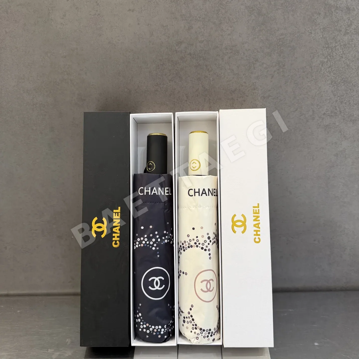 샤넬 3단 자동 양산 겸용 우산 상세 이미지 9