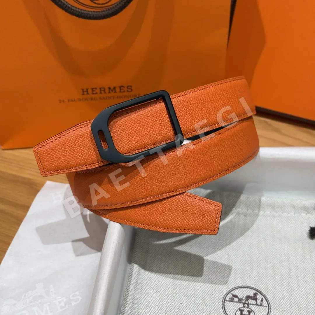 에르메스 조키 메탈 버클 양면 벨트 상세 이미지 3