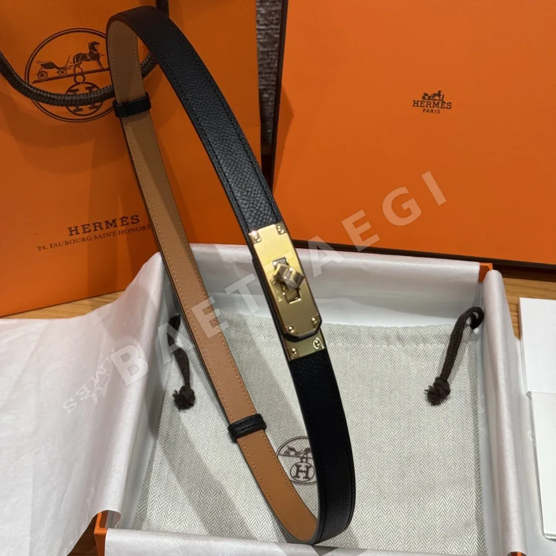 에르메스 패밀리 켈리 버클 앱송 카프스킨 벨트 상세 이미지 3