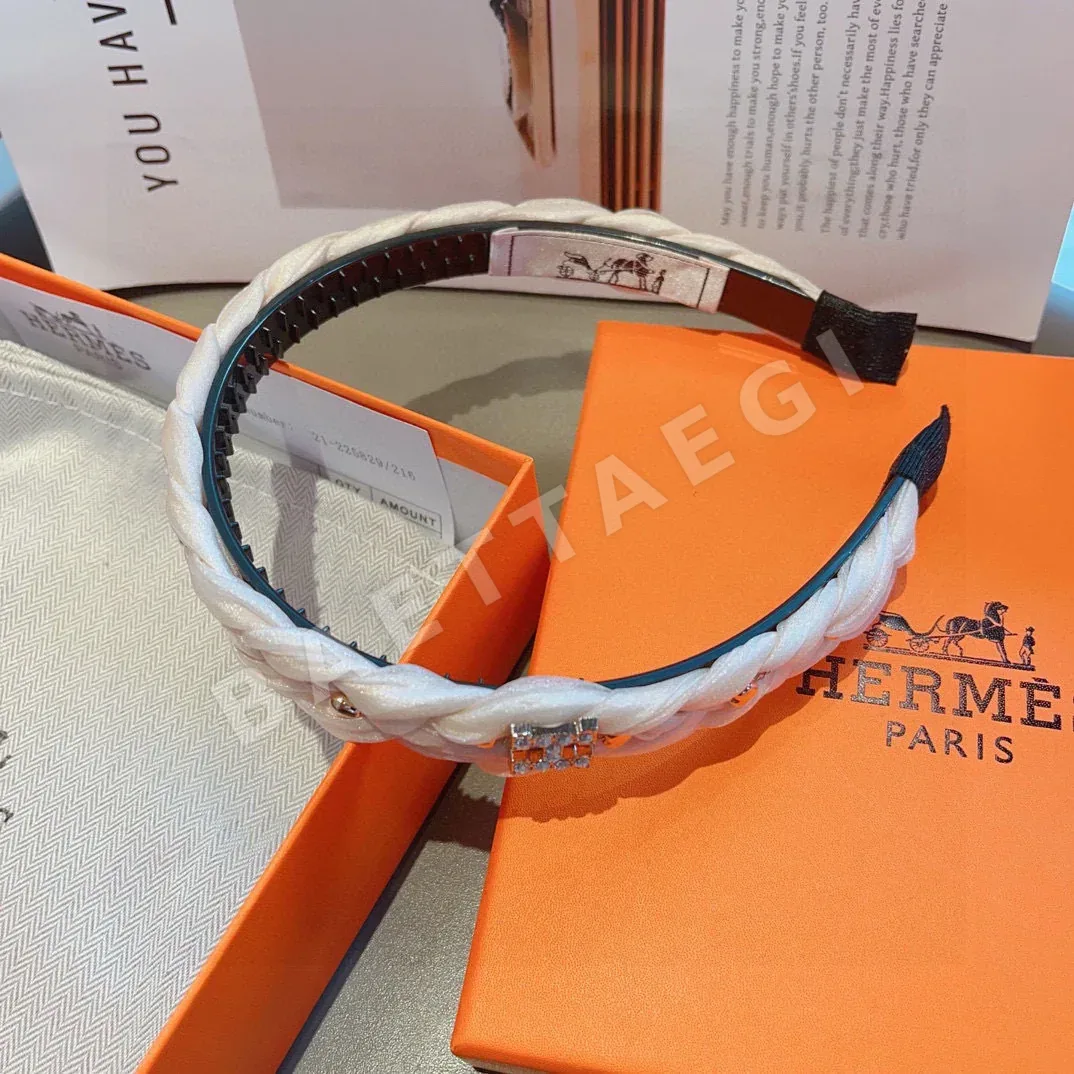 에르메스 커스텀 메이드 린넨 헤드밴드 상세 이미지 8