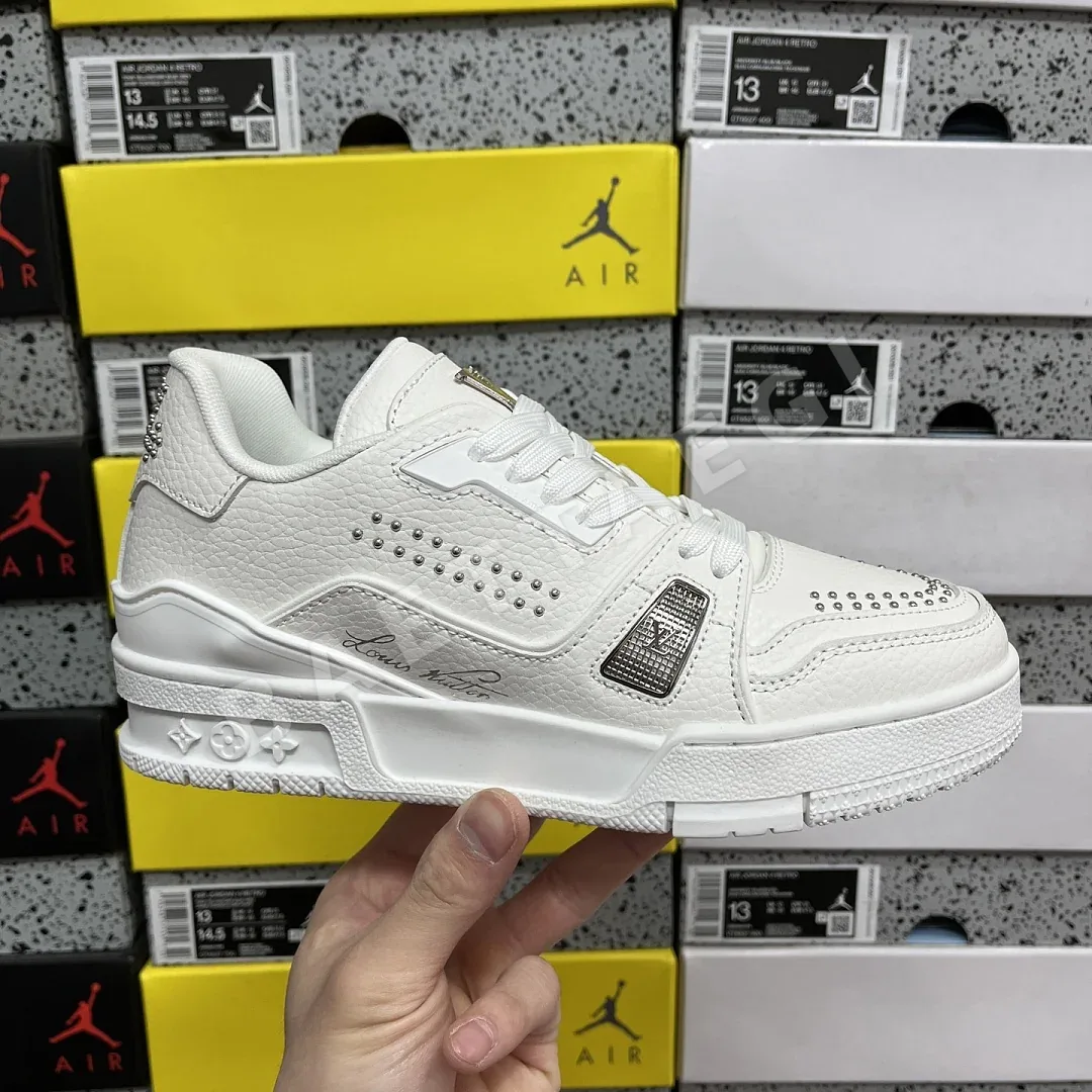 루이비통 [D1] V2 01 화이트 실버 205840 Louis Vuitton V2-01 상세 이미지 5