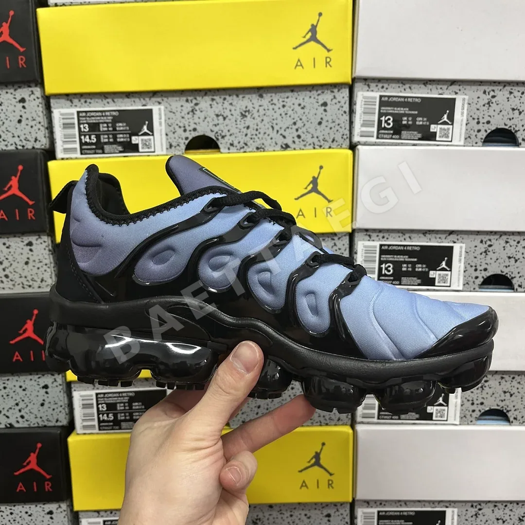 나이키 [OT] 에어 베이퍼맥스 플러스 블랙 블루 924453-018 201591 Nike Air VaporMax Plus Aluminum 상세 이미지 8