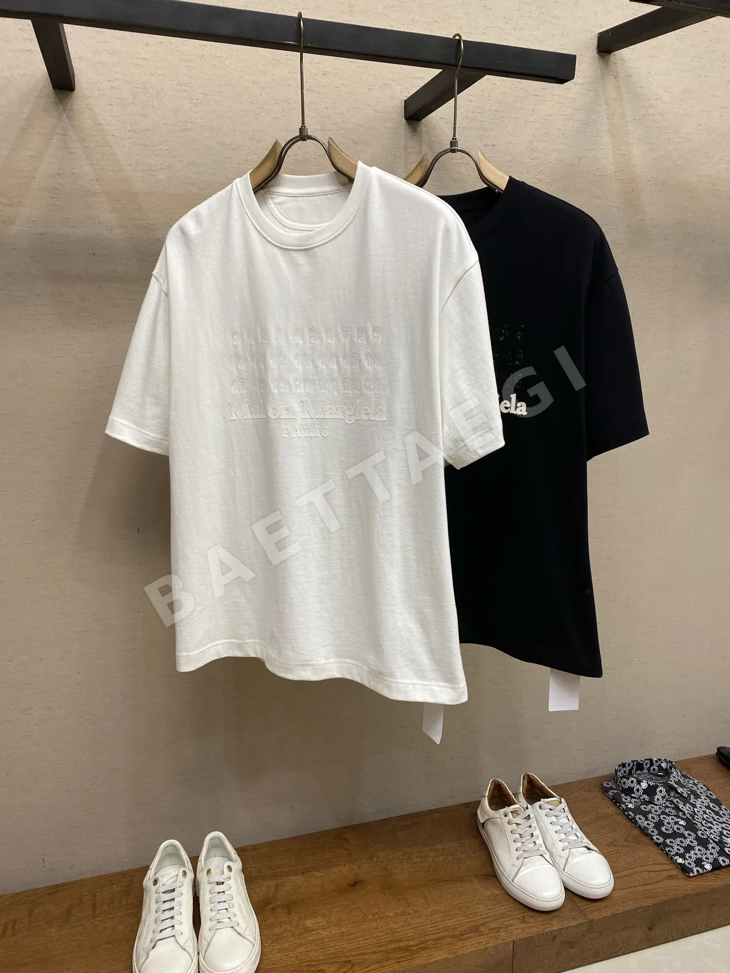 마르지엘라 하이웨이트 크루넥 루즈핏 반팔 티셔츠 상세 이미지 3