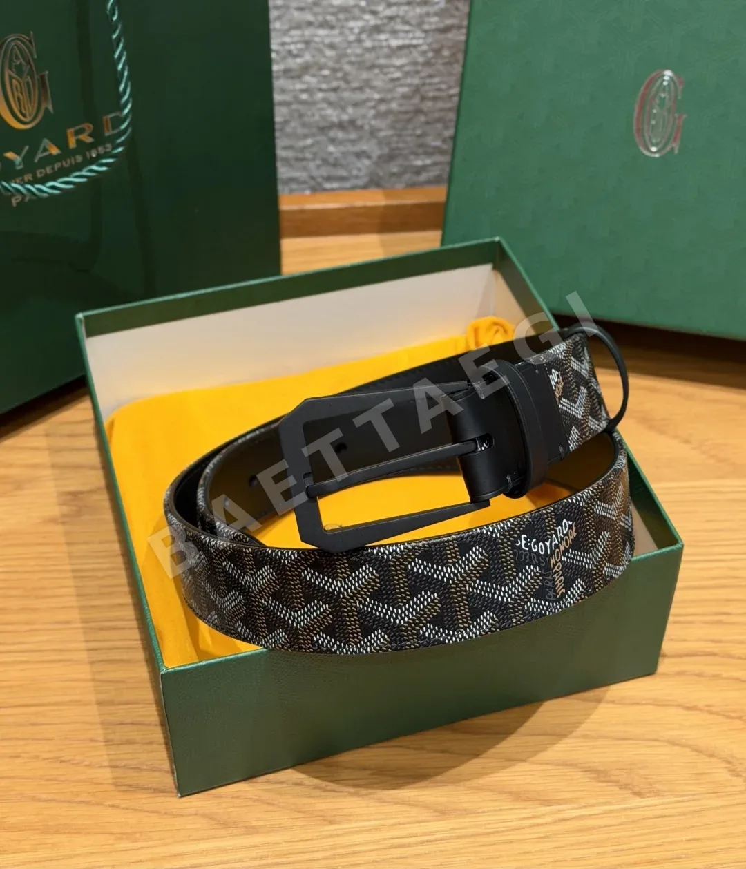 고야드 FRÉGATE 가죽 벨트 30mm 180943