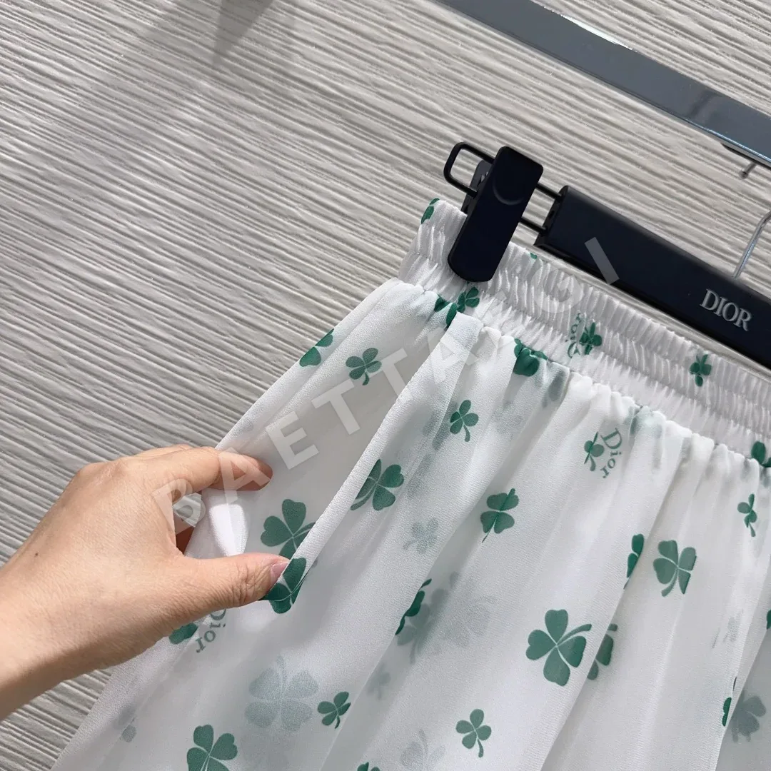 디올 시스루 여성 반바지 세트 상세 이미지 8