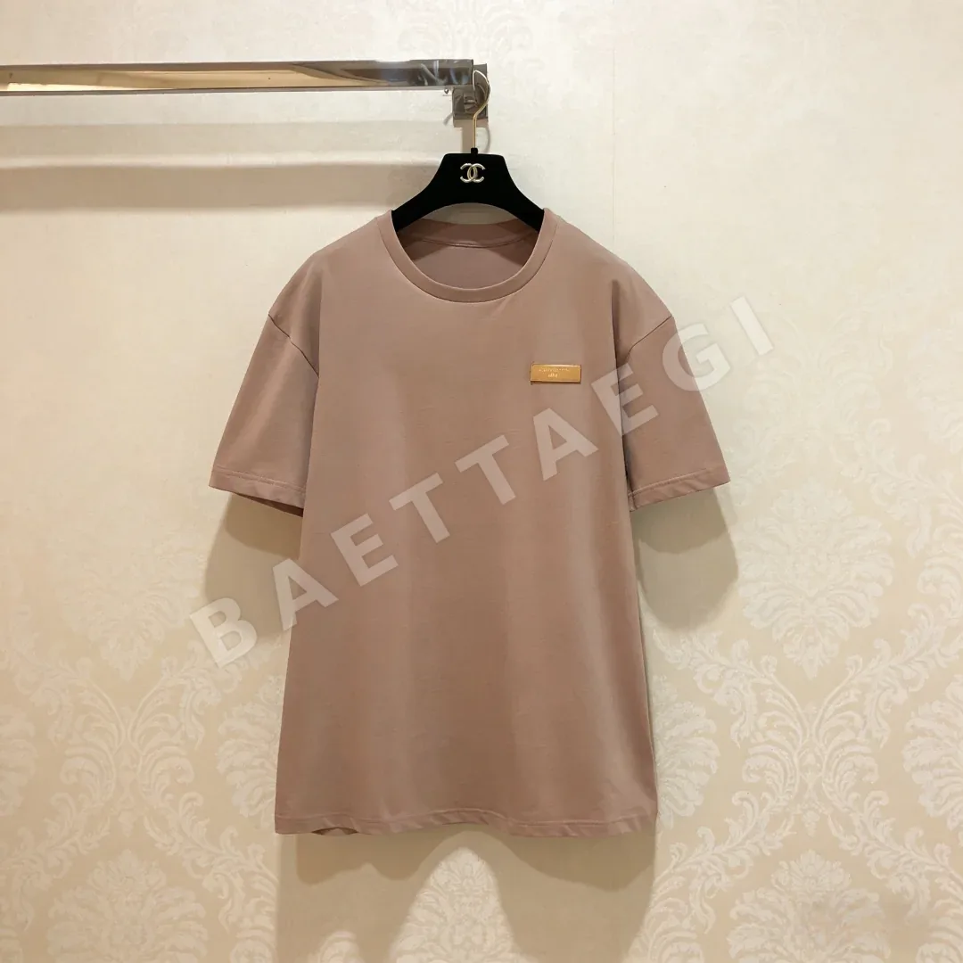 루이비통 누드 핑크 반팔 티셔츠 97164