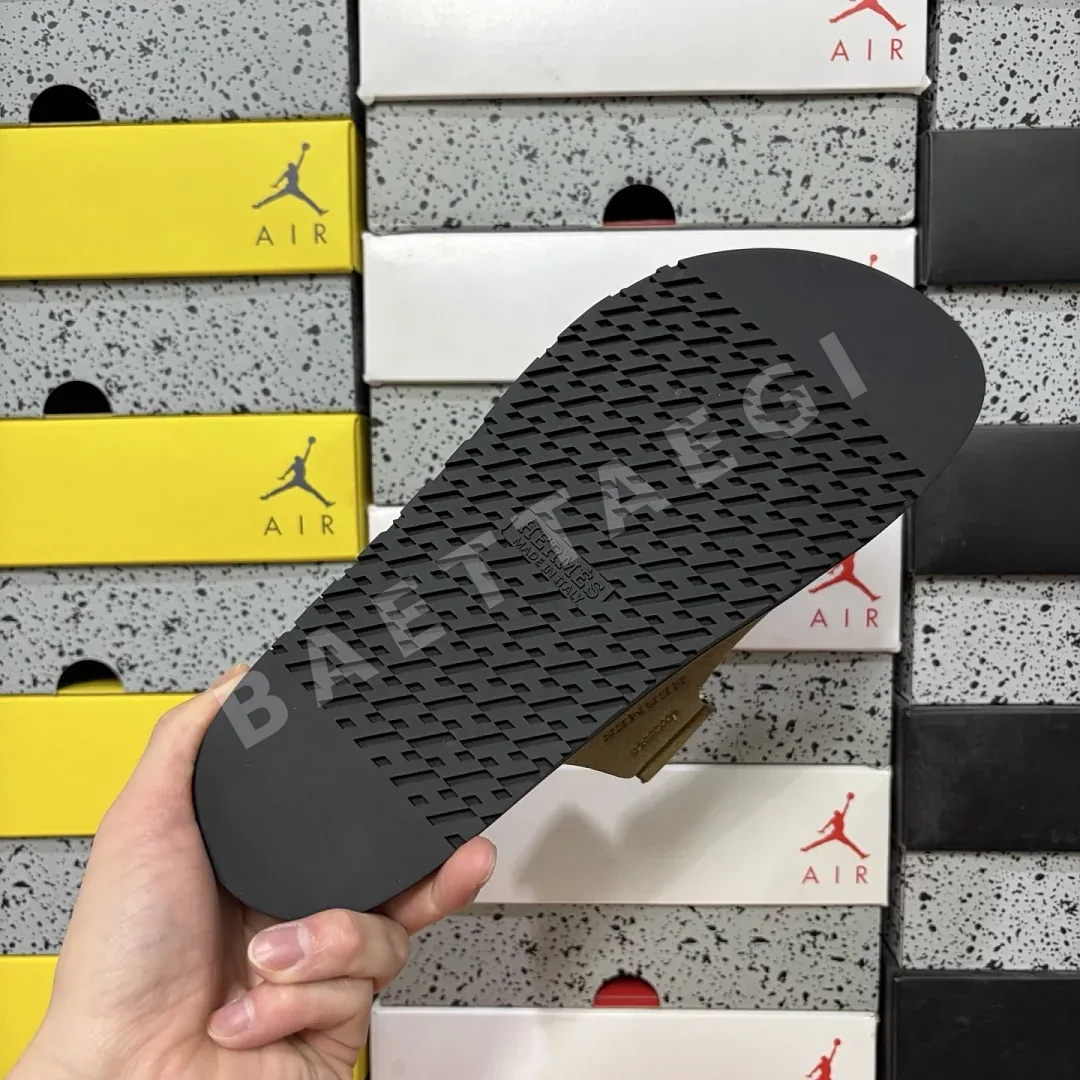 에르메스 [YX] 브라운 블랙 205755 Hermes Chypre Sandal / 상세 이미지 8