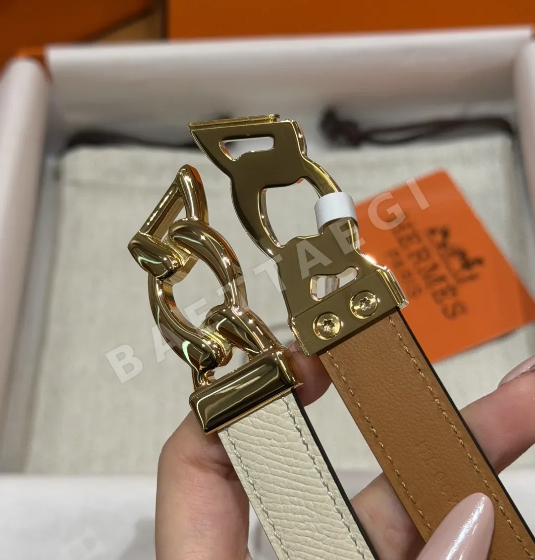 에르메스 H 브클릿 체인 단클 벨트 18mm 상세 이미지 4