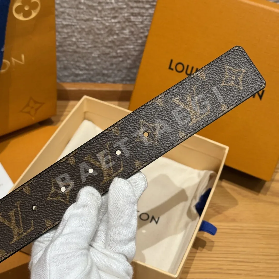 루이비통 LV 이니셜 메탈 버클 40mm 리버시블 벨트 상세 이미지 6