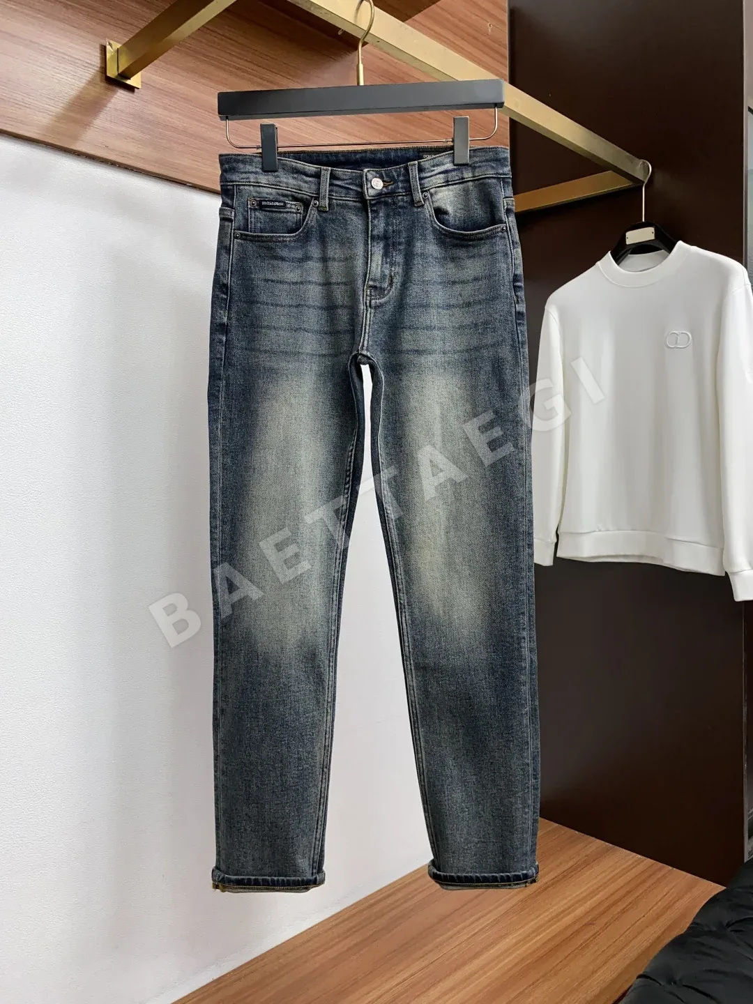 돌체앤가바나 슬림핏 남성 바지 상세 이미지 2