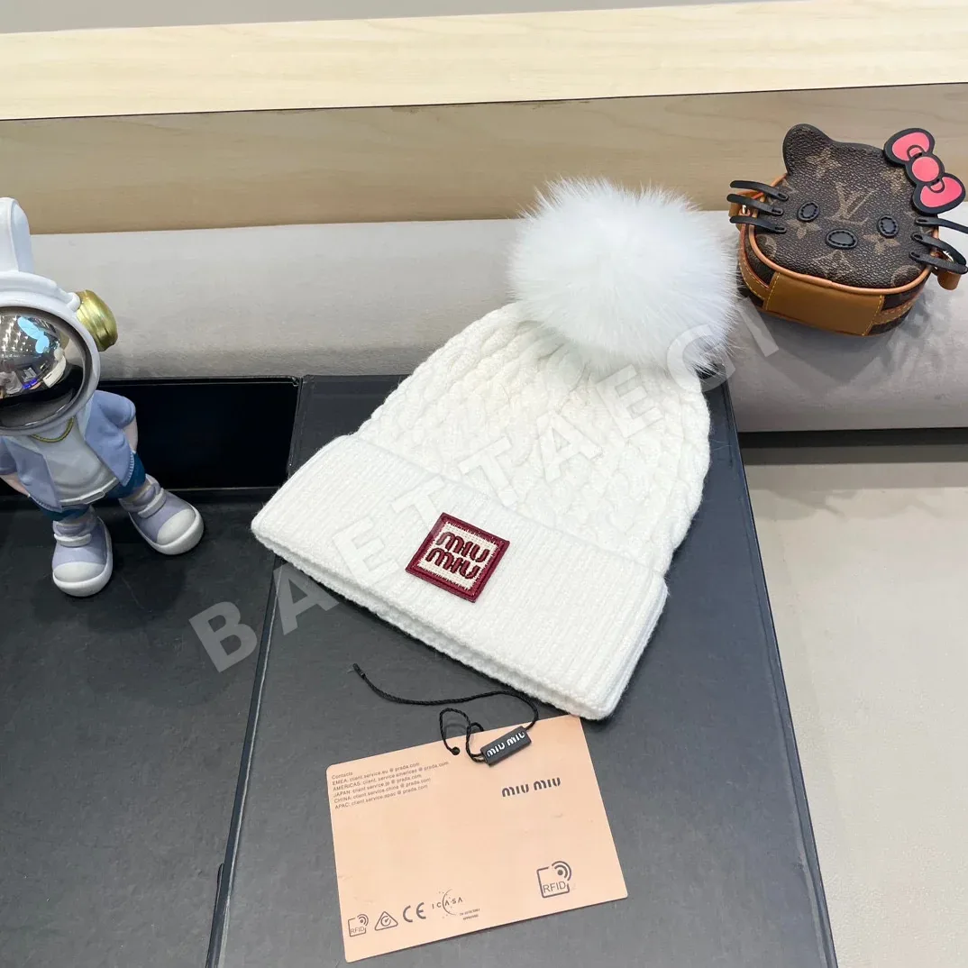 미우미우 울 모자 상세 이미지 2