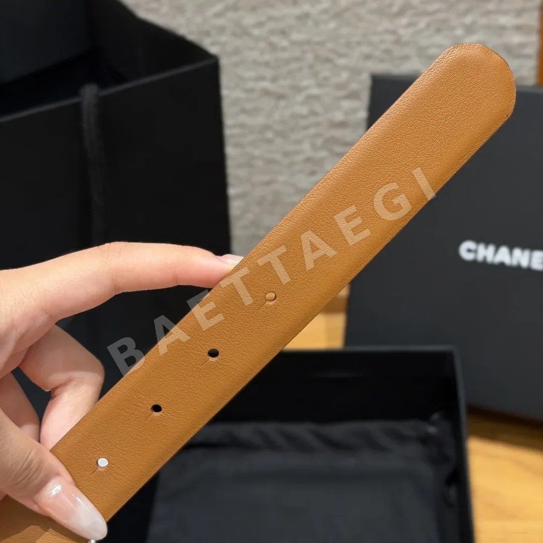 샤넬 리버시블 카프스킨 버클 벨트 상세 이미지 7