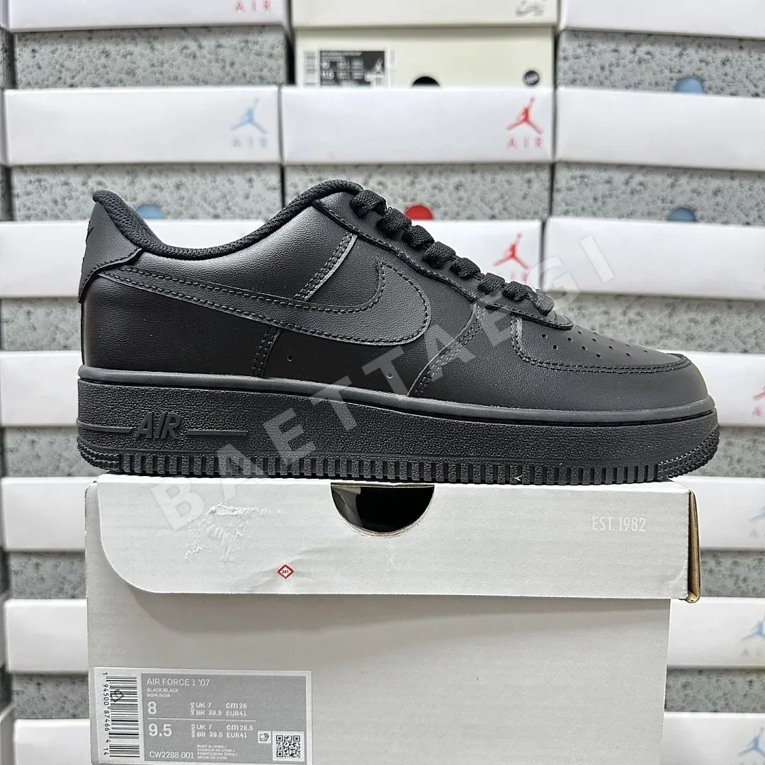 나이키 [XY/PB] 에어 포스 1 로우 CW2288-001 201726 Nike Air Force 1 Low '07 Black