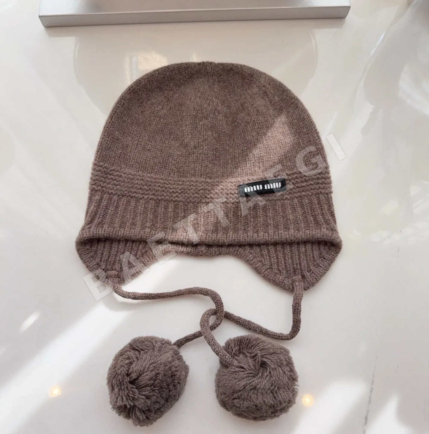 미우미우 모자 81393 Miu Miu Cap 상세 이미지 5