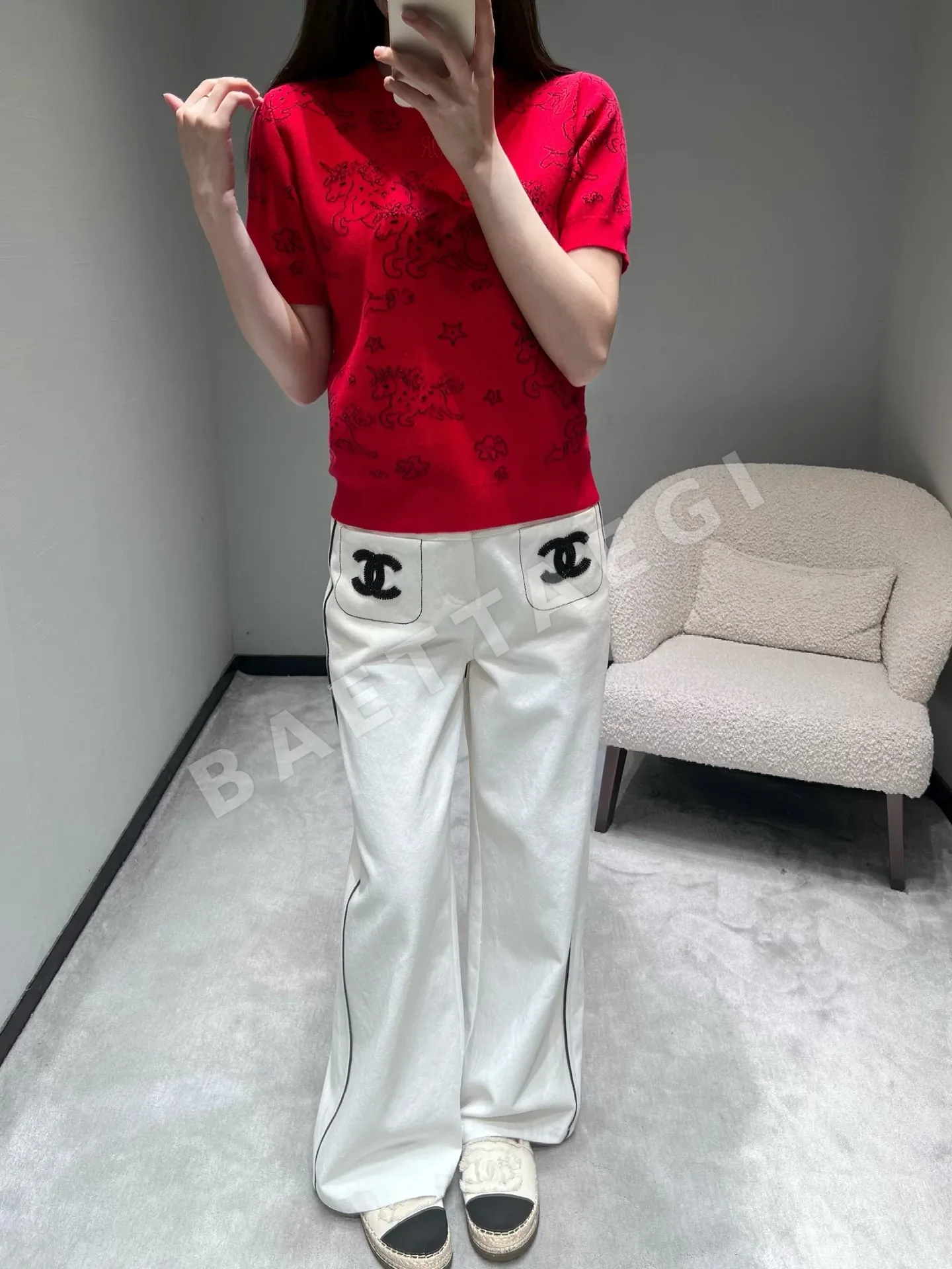디올 여성 반팔 상세 이미지 2