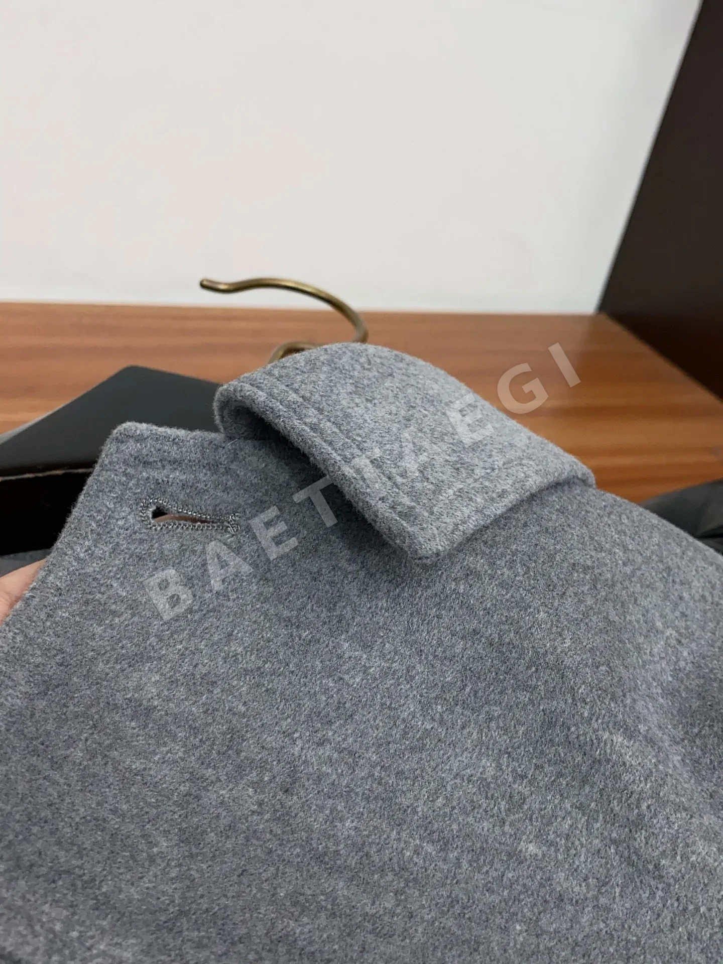 제냐 울 혼방 슬림핏 남성 자켓 상세 이미지 8