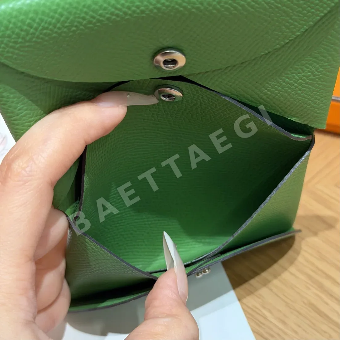 에르메스 칼방듀오 엡솜 가죽 지갑 상세 이미지 9