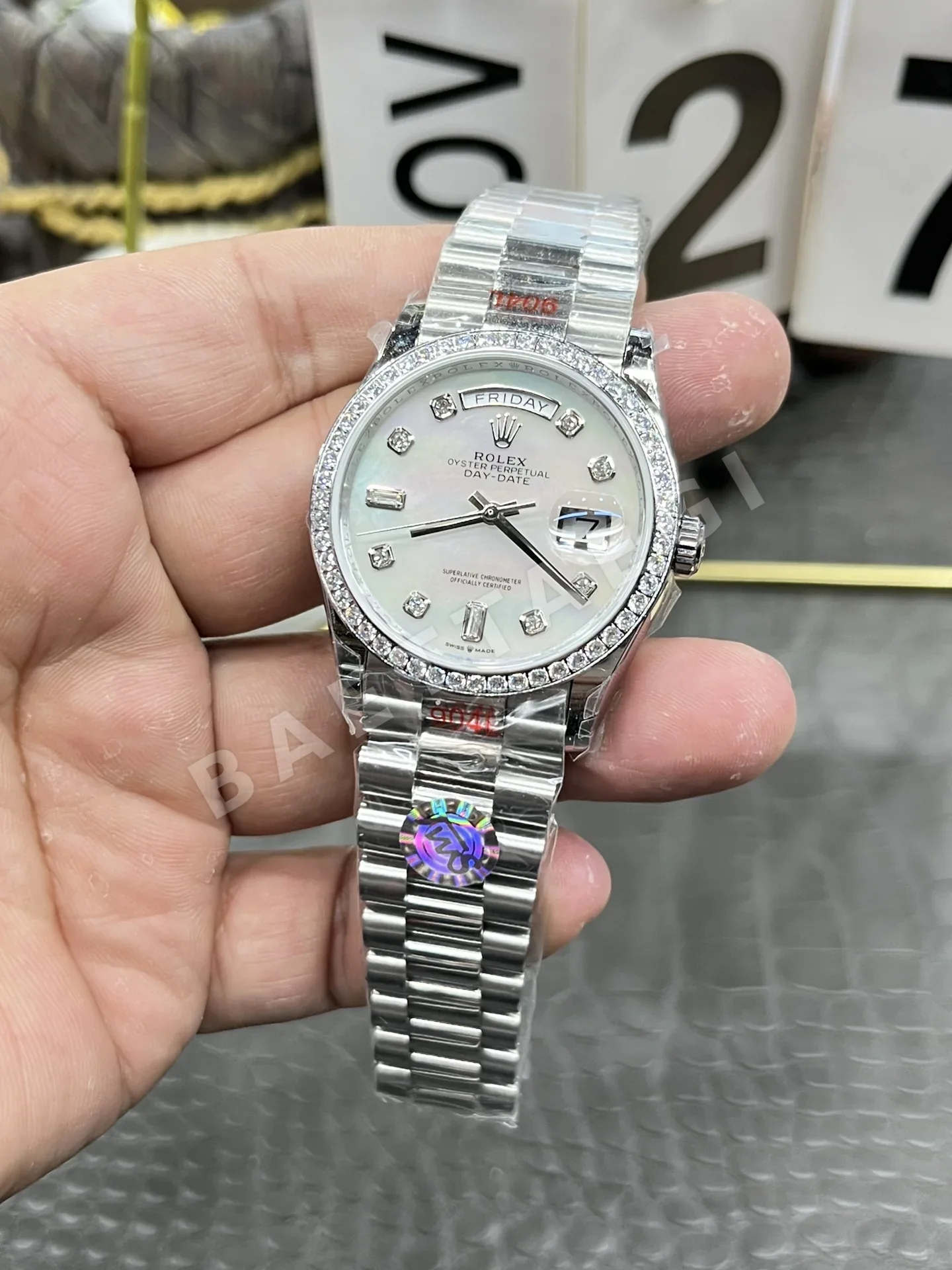 롤렉스 데이데이트 자동 시계 상세 이미지 2