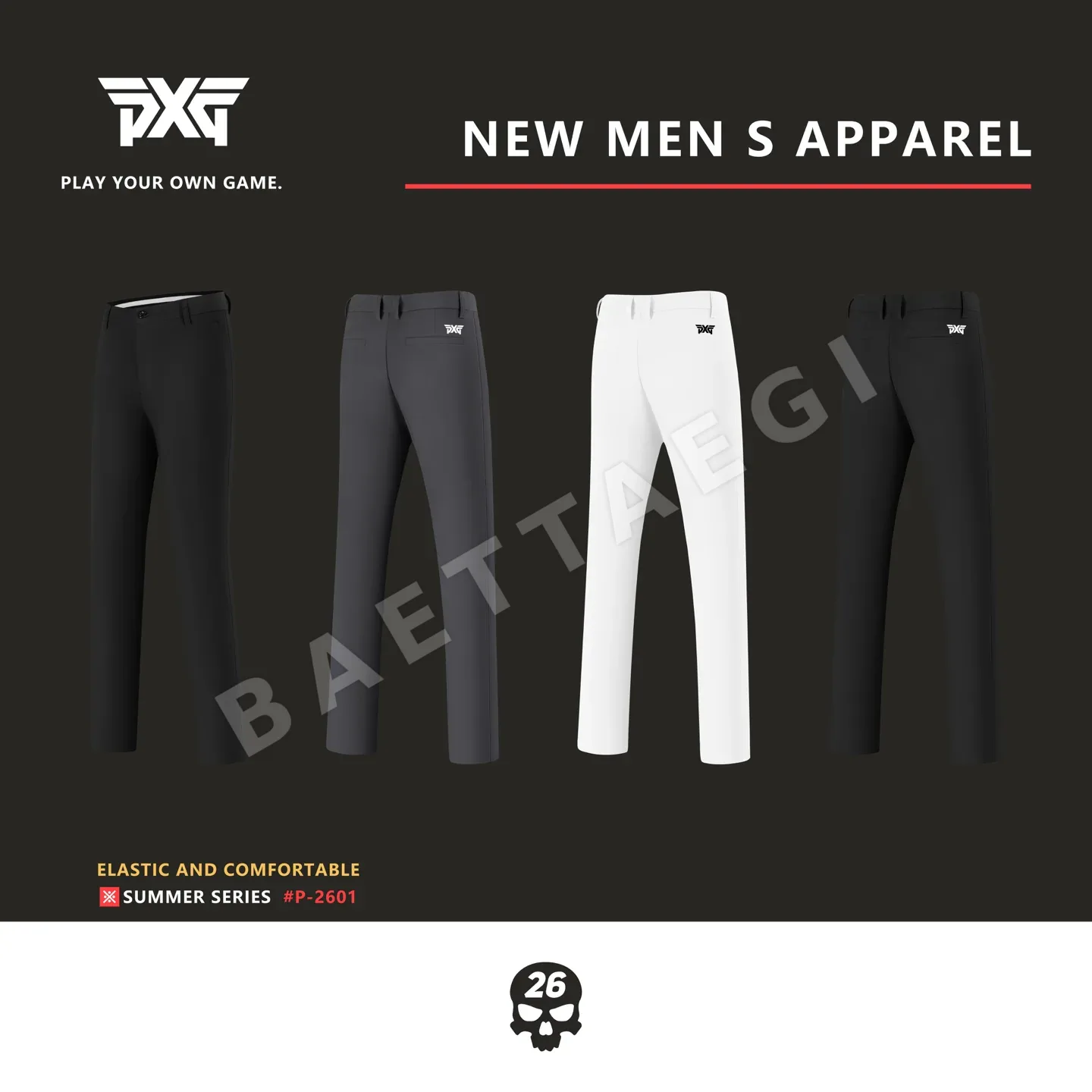 PXG 남성 여름 골프 바지 70734