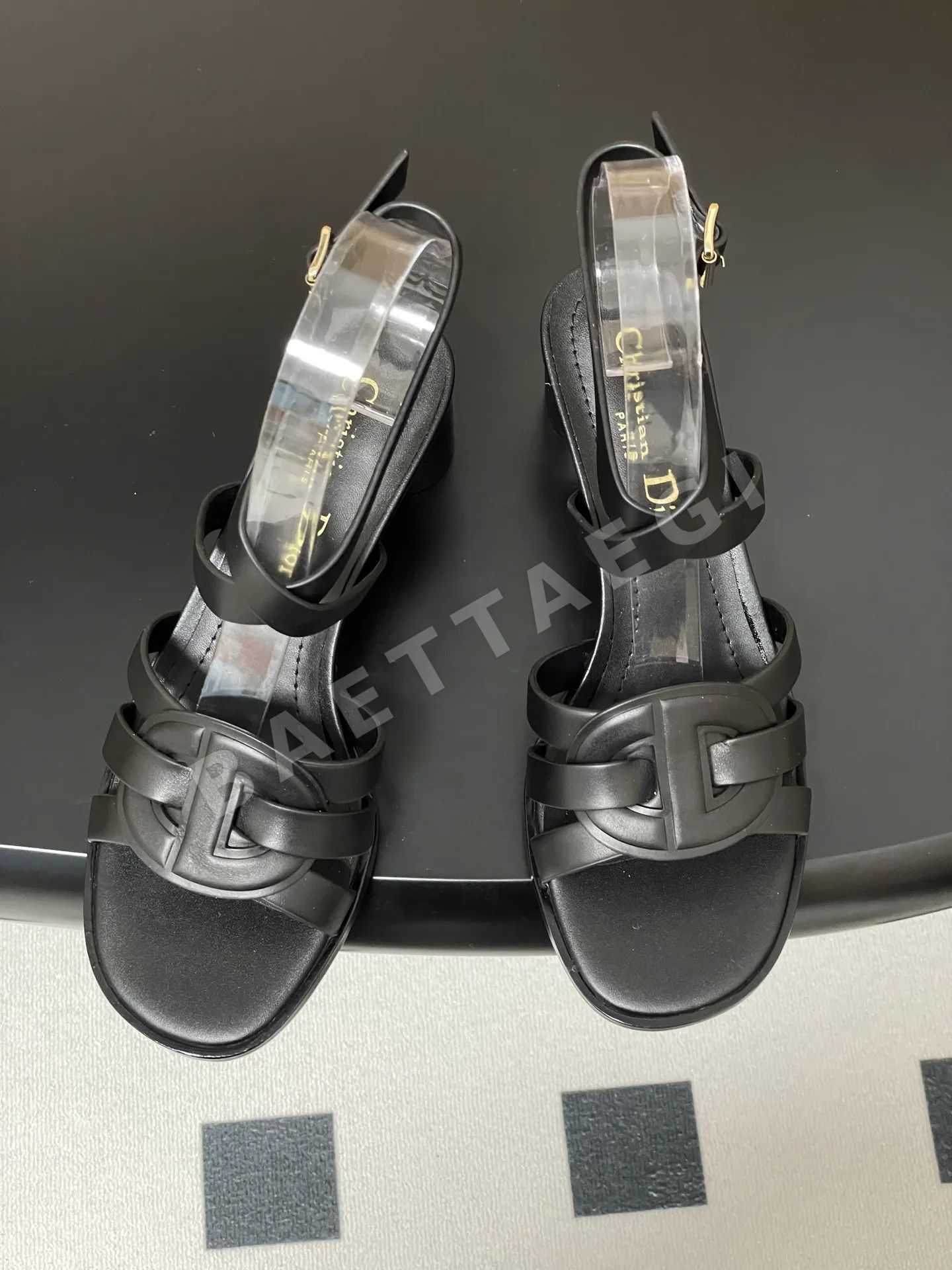디올 D-클럽 하이힐 샌들 8617 상세 이미지 2