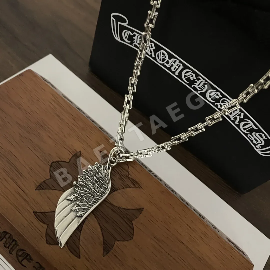 크롬하츠 클래식 레트로 페더 펜던트 목걸이 상세 이미지 5