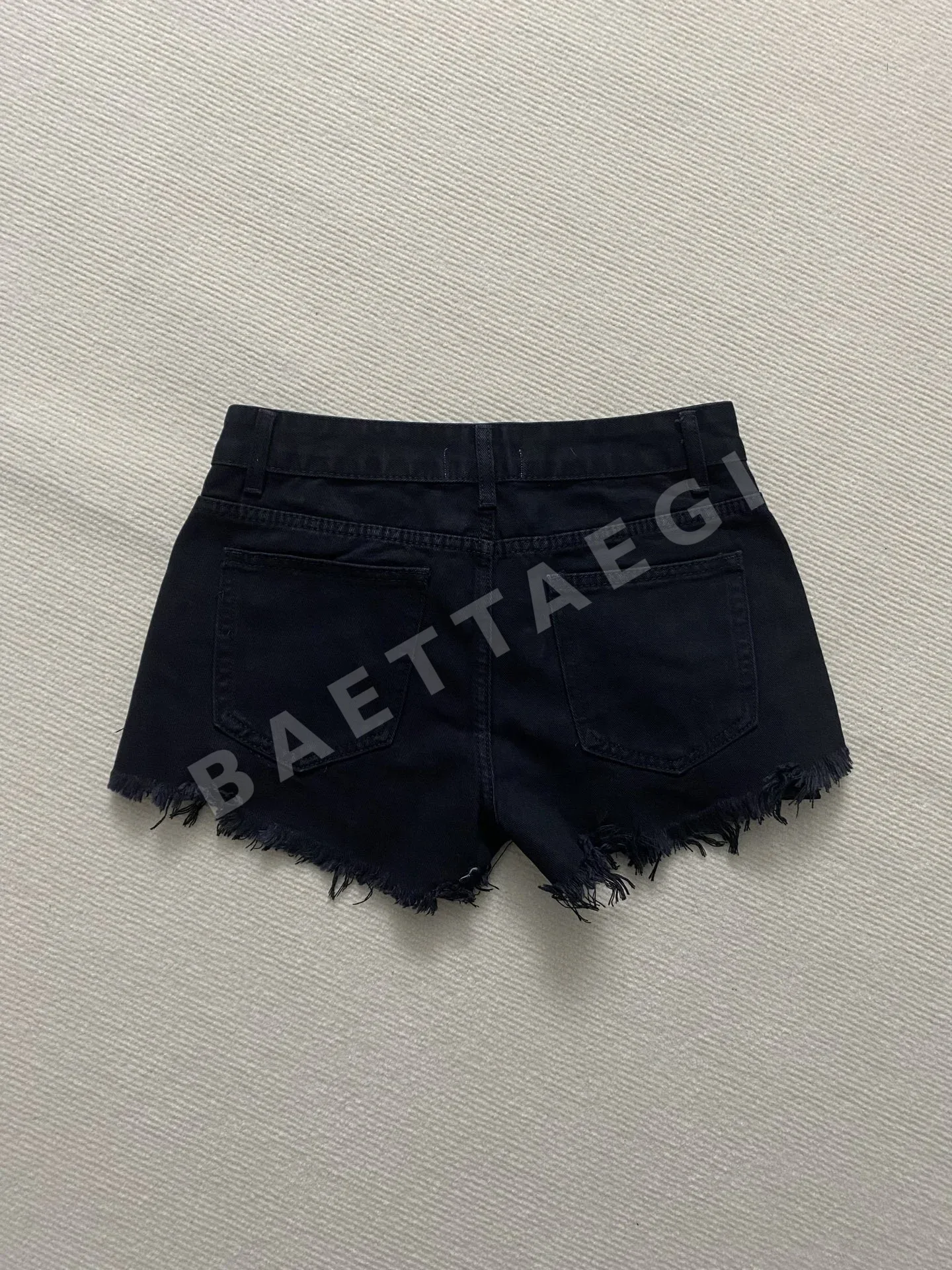 크롬하츠 데님 여성 반바지 상세 이미지 5