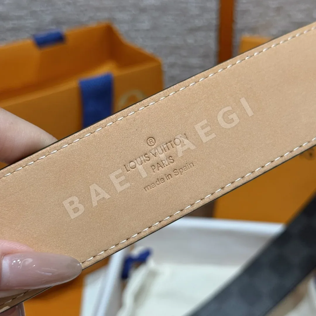 루이비통 모노그램 버클 리버서블 벨트 상세 이미지 7