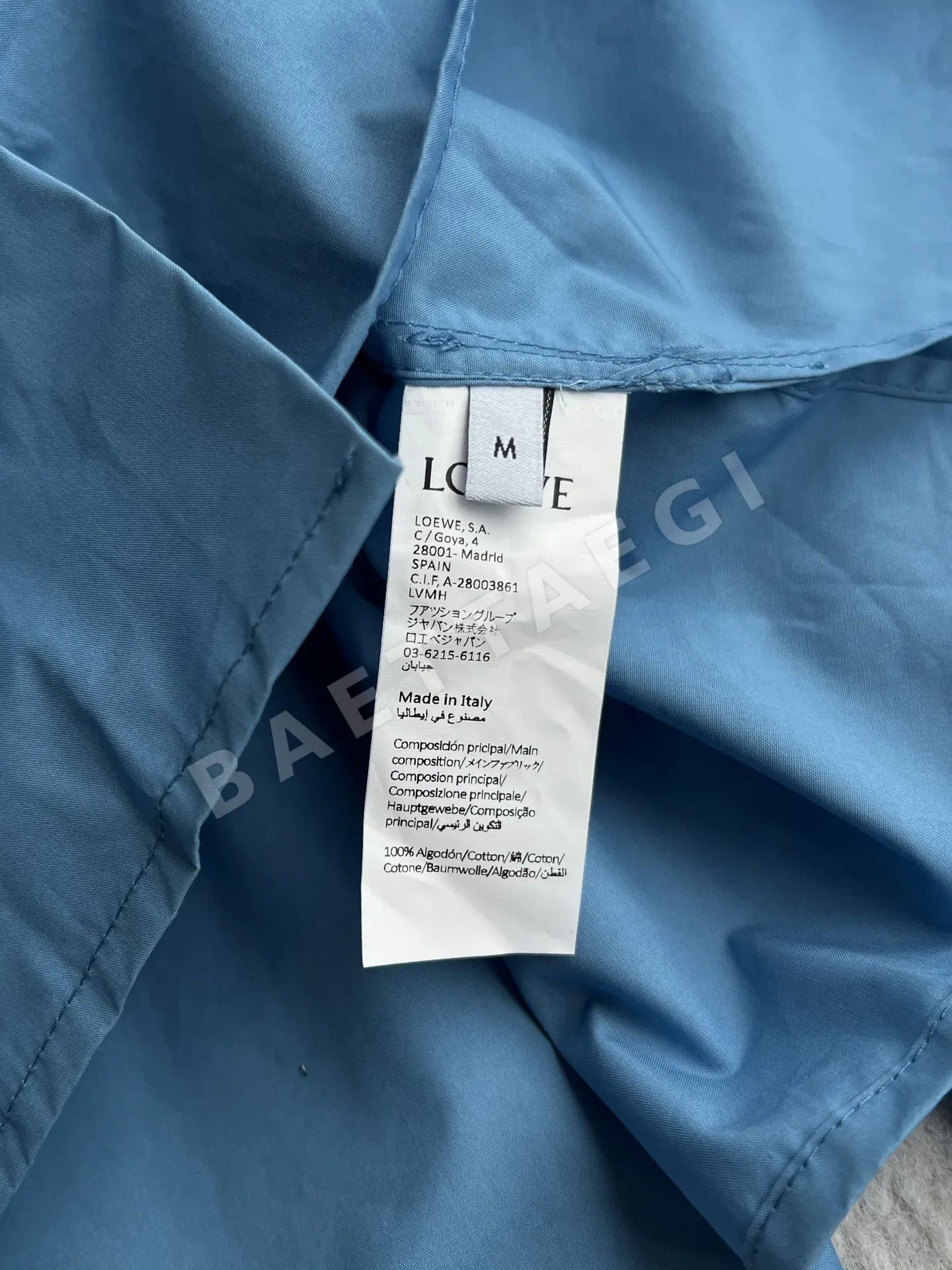 로에베 여성 셔츠 96755 Loewe Shirt 상세 이미지 6