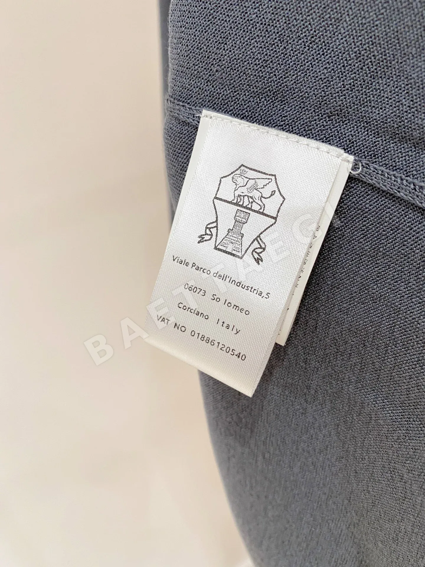 브루넬로쿠치넬리 남성 린넨 혼방 반팔 티셔츠 상세 이미지 10