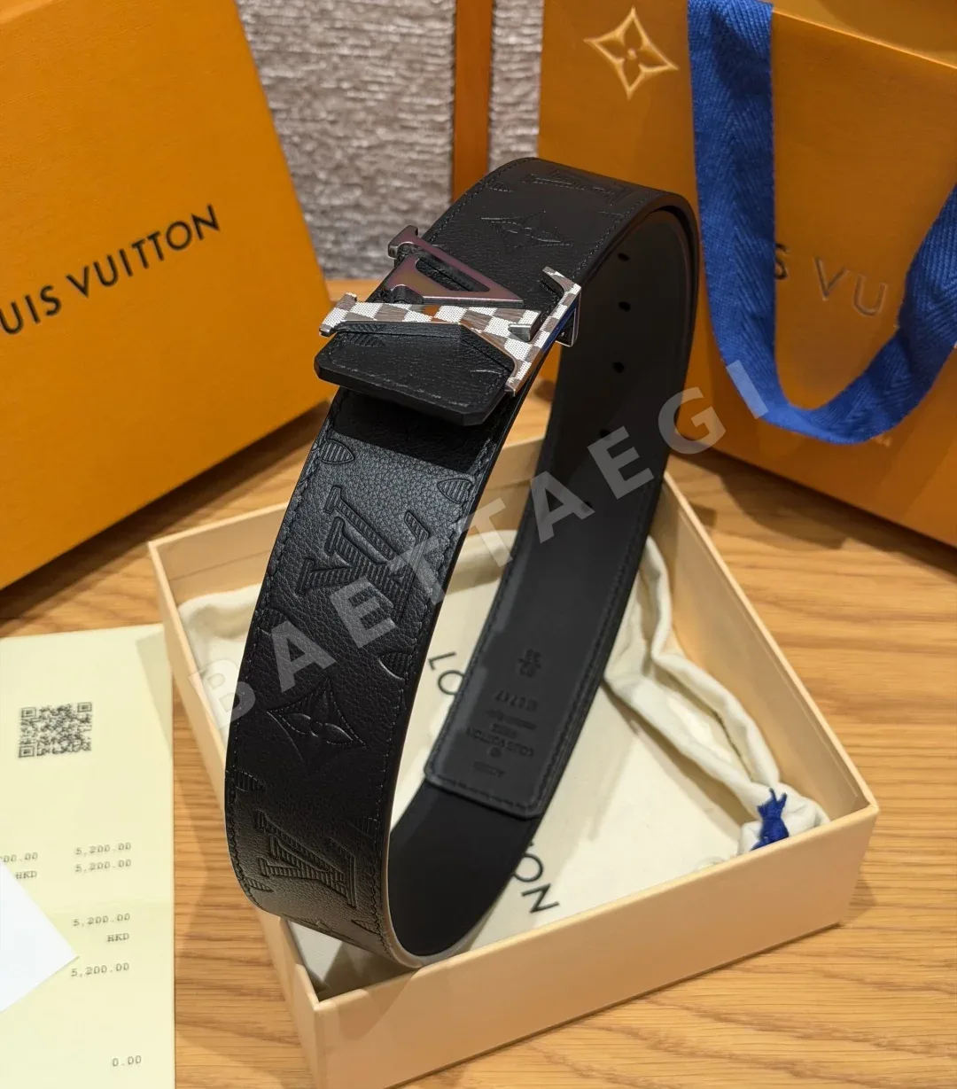 루이비통 이니셜 섀도우 40mm 리버서블 소가죽 벨트 상세 이미지 8