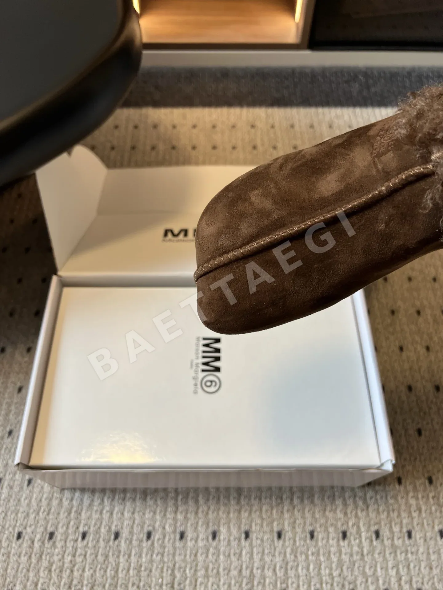마르지엘라 클로즈드 토 뮬 슬리퍼 상세 이미지 7