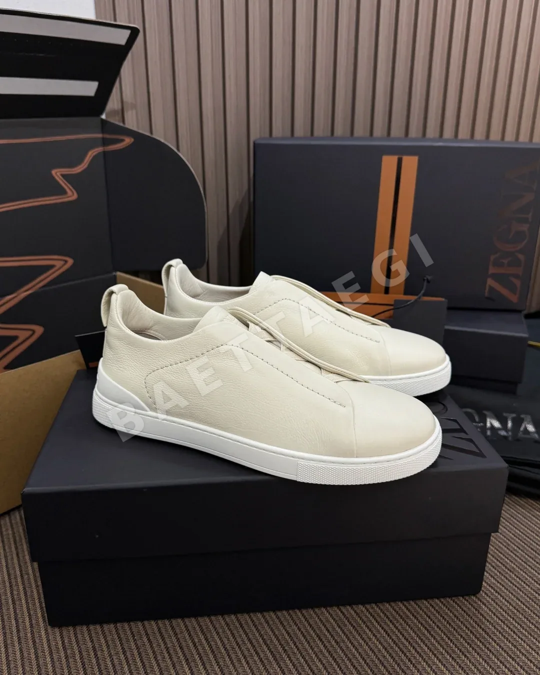 제냐 신발 208595 Zegna Sneakers 상세 이미지 4