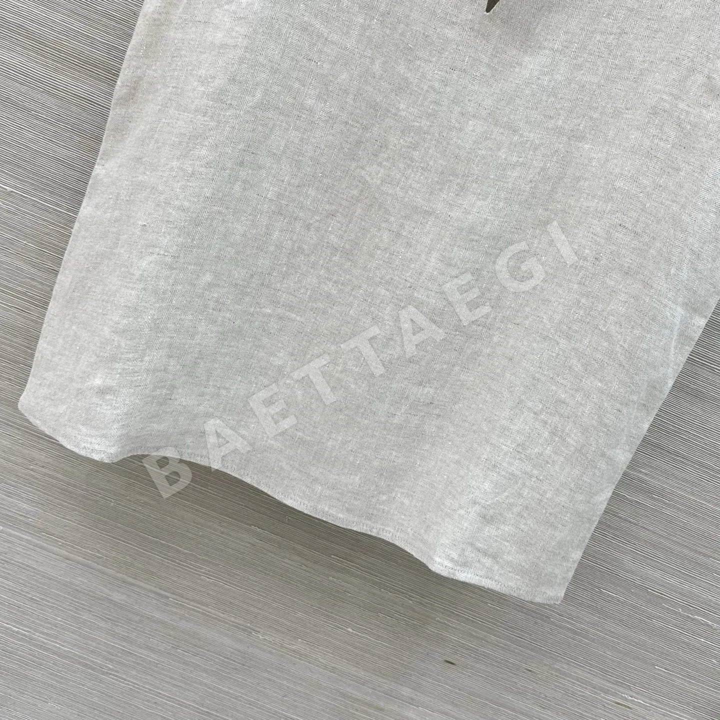 로로피아나 여성 린넨 반팔 티셔츠 상세 이미지 7